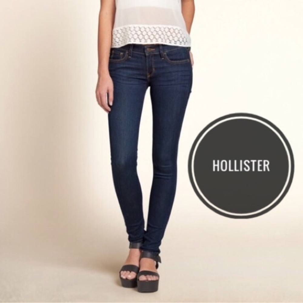 Hollister Dark Wash Skinny Jeans
